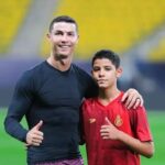 Cristiano Ronaldo celebra convocação do filho para a seleção sub-15 de Portugal