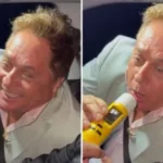 Leonardo canta para o polícia após passar no teste do bafômetro