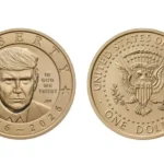 EUA anunciam moeda de US$ 1 com imagem de Donald Trump