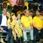 Em ato no interior de SP, Flávio revela sua preferência para indicados ao STF