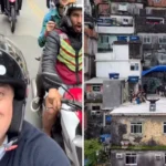 Luciano Huck visita Rocinha para gravação de programa